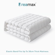 DREAMAX ACHIKA Mattress Protector Pad - Mattress Topper / Mattress Pad / Single / Super Single / Queen / King