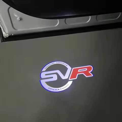 2PCS LED Car Door Welcome Light Ghost Shadow Courtesy Lamp For Range Rover 3 4 L322 L405 L551 2010 -