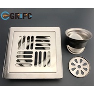 GRIPO sus304 stainless floor strainer 4 inches