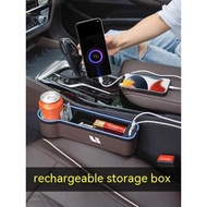 For LEADING IDEAL Li Auto One L6 L7 L8 L9 Car LED 7 Color Adjustable Seat Gap Crevice Slot Storage B