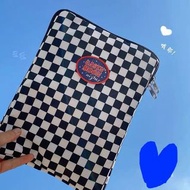 預訂款 卡通 可愛 黑白格仔經典款  ipad pro  11吋 14吋 15吋 平板電腦 保護套 電腦袋 收納袋 電腦套 macbook袋 ipad袋