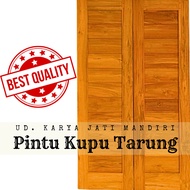 UDKJM Pintu Kupu Tarung Kayu Jati 120×210
