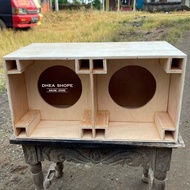 Planar 6 Inch Double Speaker Box 8mm Material
