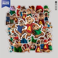 [100PCS] Sticker Pack Cartoon Stickers Alvin & The Chipmunk Aesthetic Vinyl Waterproof Decoration St