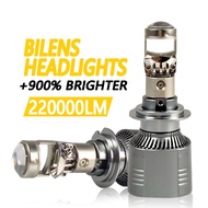 80000LM H4 H7 Led Mini Projector Lens H8 H11 Canbus 9005 HB3 9006 HB4 9012 Hir2 Car Headlight Bulbs 