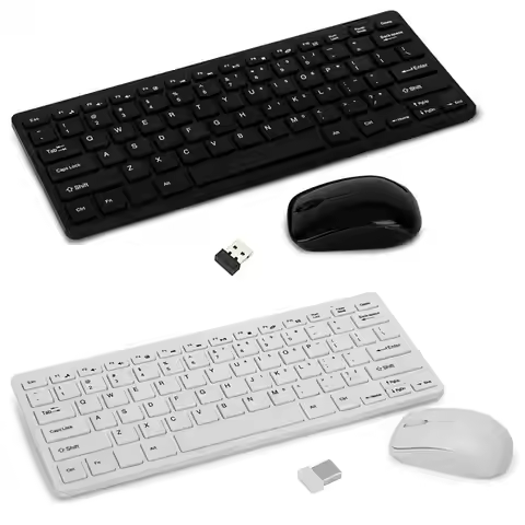 K-03 Wireless Keyboard and Mouse Set Portable Plug Play Mechanical Keyboard Mouse for Computer Lapto