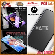 MOTOROLA E4PLUS/E4 XT1762/E4/E5FINE/E5PLAY GO/E5PLYA/E5PLUS Hydrogel Screen Protector Matte Clear An