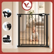 Vhome Baby Safety Gate Baby Door Barrier Baby Stair Fence Baby Safety Fence Stair Door Safety