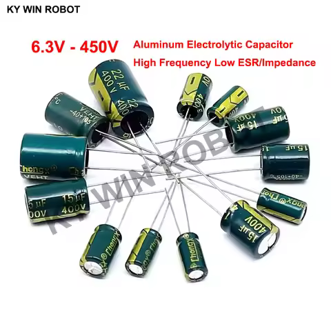 10V 16V 25V 35V 50V High Frequency Low ESR Aluminum Capacitor 100UF 220UF 330UF 470UF 680UF 1000UF 1
