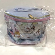 mofusand  三麗鷗 Sanrio圓形 化妝包 旋轉木馬