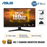 ASUS TUF Gaming VG249Q3A Gaming Monitor – 24-inch(23.8 inch viewable), Full HD(1920x1080), 180Hz, Fa