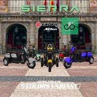 Sepeda Listrik Roda 3 Exotic Sierra Terbaru (By Pacific) Super Promo