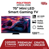 POLYTRON 75" Mini LED Smart Gaming TV PLD 75UV5903
