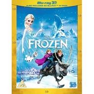 HD Blu-ray Movie [English] Frozen Episode 1-2 (Frozen 3D) < 2D+Shutter 3D > [Taiwan Version]