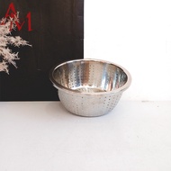 SY STAINLESS SIEVE RICE BASKET 22CM M028 (2289) & STAINLESS SIEVE RICE BASKET 28 CM (2290)