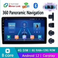 head unit android kamera 360