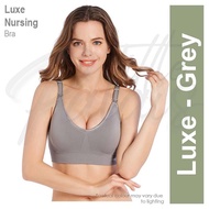 SHAPEE Luxe Nursing Bra Maternity Breastfeeding Wear Wireless Bra Ibu Menyusu Tanpa Lilitan