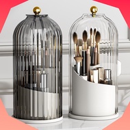 Organizer Divided Cosmetic Dustproof Transparentmakeup Skincare Organiser Dwelling Delights Sg