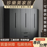 Retro Style Wardrobe Black Wardrobe System Cabinet Locker Customized Wardrobe Storage Cabinet Can As