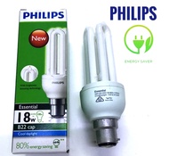 Philips 18w B22 Energy Saving Essential 3U PLCE Bulb Philips Light Bulb