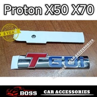 Proton X50 Proton X70 Proton X90 TGDI Emblem LoGo TGDi Garnish LoGo Trim Exterior Car Accessories Bo