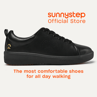 Sunnystep - Dream Sneaker - Full Black - Most Comfortable Walking Shoes