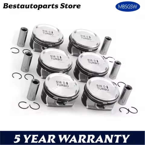 Engine Piston Set 30750893 30750892 B6304T 30750713 For Volvo S60 S80 V60 XC60 XC70 V70 3.0 T6 T6R