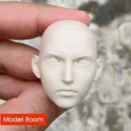 Tidak dicat 1/6 FF15 Noctis Kepala Arca PVC Askar Lelaki Ukiran Kepala Fit 12'' Action Figure Badan 