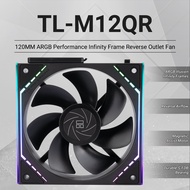 Thermalright TL-M12Q X3 120mm PC Case Cooling Fans Daisy-Chain | 2000RPM | High Airflow | ARGB | Dua