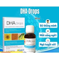 DHA Drops Euronatural Drops 20ml. Supplement DHA, Vitamin A, Vitamin E for the body, Improve health 