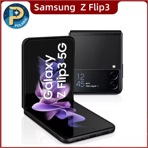 Samsung Galaxy Z Flip3 Flip 3 5G F711U1 F711N F711B 6.7" 8GB 128/256GB NFC Snapdragon Chipset Unlock