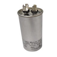 CBB65 250VAC 60uF Run Capacitor 60MFD 60 uF MFD 250V AC SH B.P2/S2 50x90mm 40/70/21 UL Listed