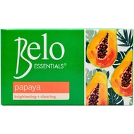 BELO Essentials Papaya Bar Soap (Brightening + Clearing) -  135g