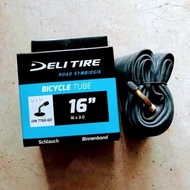 DELITIRE ELECTRIC BIKE INNER TYRE 16 X 2.50-3.0