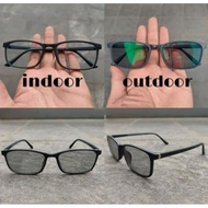 2 in 1 Anti-Radiation Photochromic Glasses