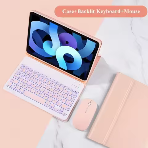 For iPad Keyboard Case For iPad Pro 11 2021 2020 Air 4 10.2 9/8/7th 2018 2017 5 6th Pro 11 10.5 9.7 