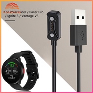 (rain)  1m Magnetic USB Charging Cable Smartwatch Dock Charger Adapter 2Pin Power Charge Wire Replac