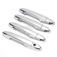 For Honda City 2015-2025 Door Handle Cover Molding Trim with / without Smart Exterior Decor Accessor