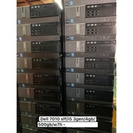 Dell 7010 sff / i5 3gen / 4gb / 500gb / w7h