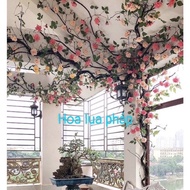 Fake flower vines, ancient forest vines - HIGH QUALITY FRENCH TEA ROSE ROPE 1m7