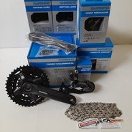 Groupset Shimano Alivio Tanpa Rem