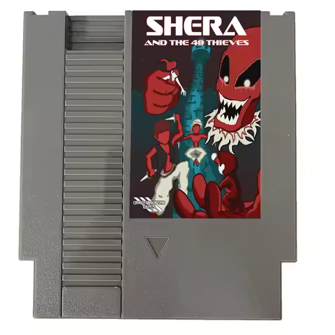 Shera and The 40 Thieves NESMaker Games - A Brand NEW NES Game Cartridge 8 Bit 72Pin Video Game Cart