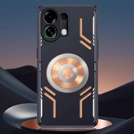 Heat Dissipation Metal Phone Case For OPPO K13 Turbo Pro Plus Turbo+ Graphene Red Copper Cooling Bac