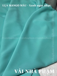 VẢI LỤA MANGO MÀU-KHỔ 1.5M-VẢI NHÀ PHẠM