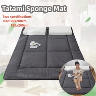 [Honey peach]Foldable Matress Floor Four seasons universal mattress tatami sponge mat student Mattress 180*200cm/90*200cm
