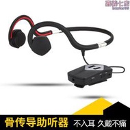 骨傳導助聽器掛耳式不入耳骨導助聽集音器免驗配中重度助聽器