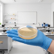 10 Pcs Agar Plates for Laboratory Pre Poured Sterile Prepoured Research Nutrient Dishes Culture Petr