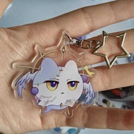 D Jin Work Honkai Star Rail Exclusive Cuisine Acrylic Keychain Wuwu Bo Style Key Chain For Role