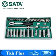 SATA 09902 33 Pc. 3/8” Drive 6 Point Metric Socket Tray Set