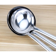 Sudip/senduk Masak Panas Stainless Steel pemegang kayu /LADLE WITH WOOD HANDLE/ BIG LADLE/ TURNER/LA